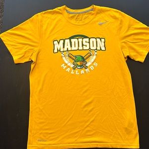 Madison Mallards Nike Dri-Fit T-Shirt Medium M